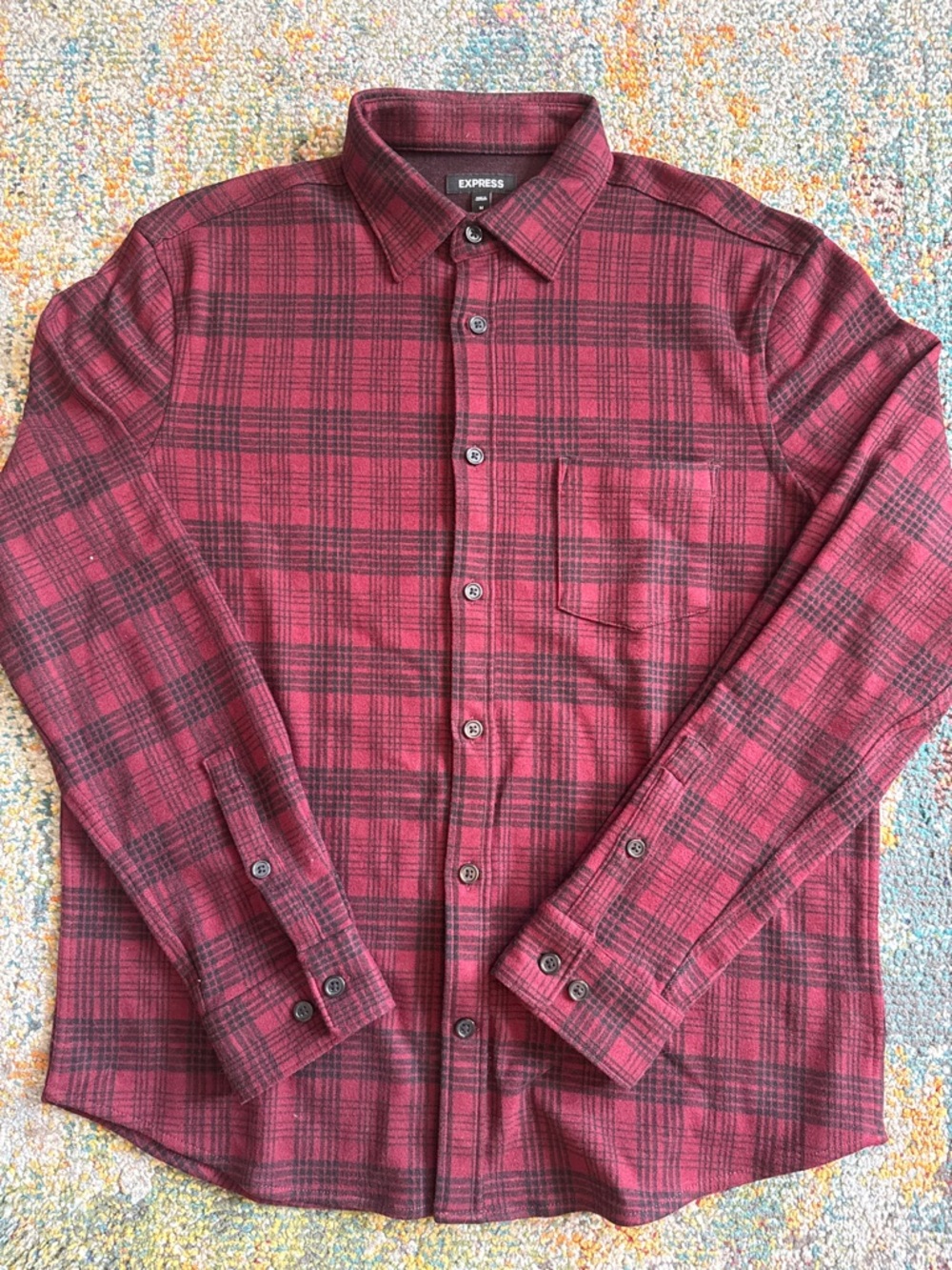 Express Casual Button Down Shirt